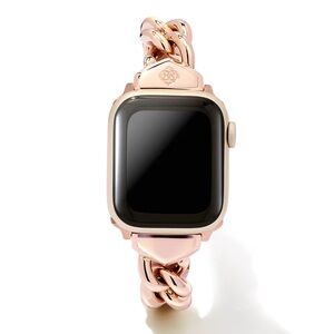 Kendra Scott Whitley Chain Apple Watch Band in Rose Gold